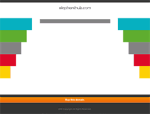 Tablet Screenshot of elephanthub.com